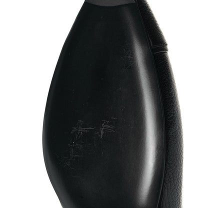Chanel Goatskin Cap Toe T Strap Flats 41 Black 8 of 10