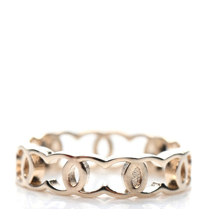 Chanel Metal CC Ring 52 Gold 3 of 6