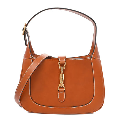 Gucci Calfskin Small Jackie 1961 Hobo Harness Brown 1 of 10