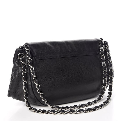 Chanel Caviar Half Moon Large Flap Black 3 of 9