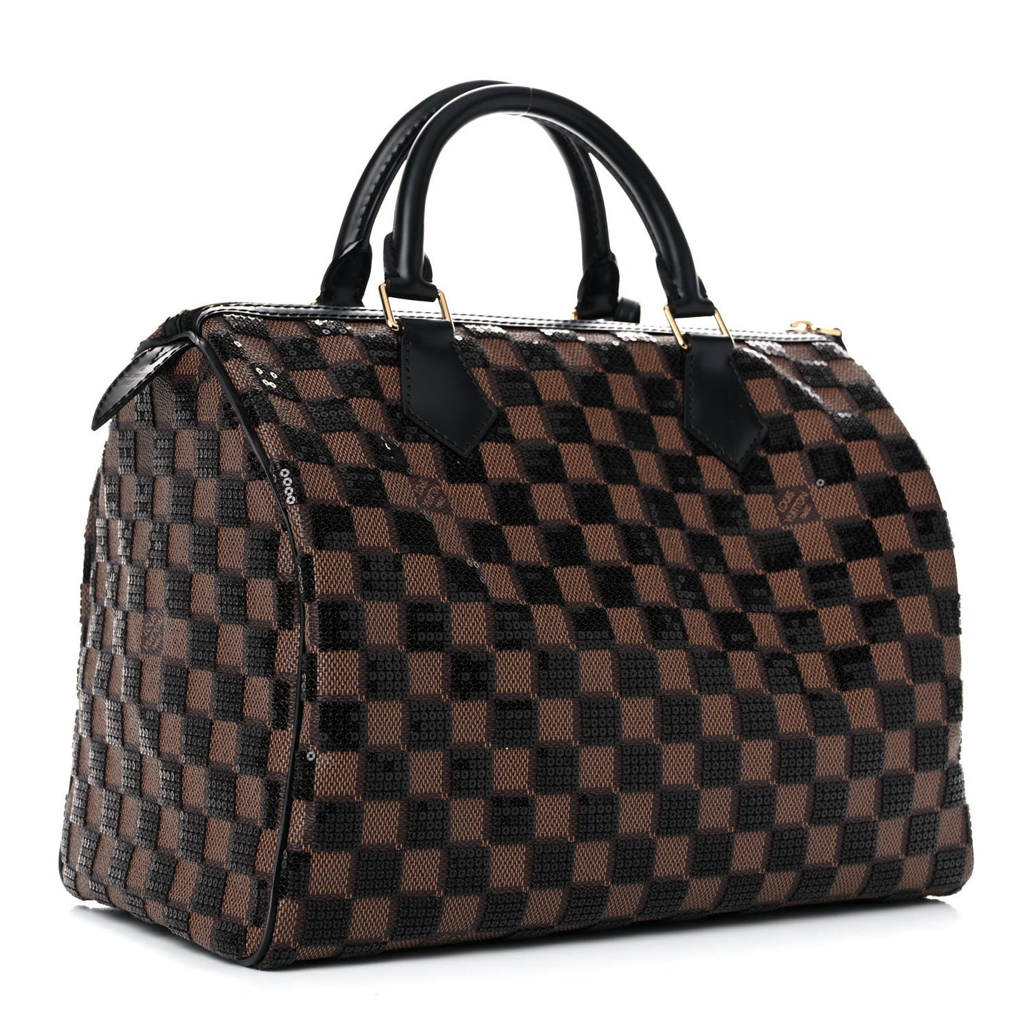 Damier Paillettes Speedy 30 Black
