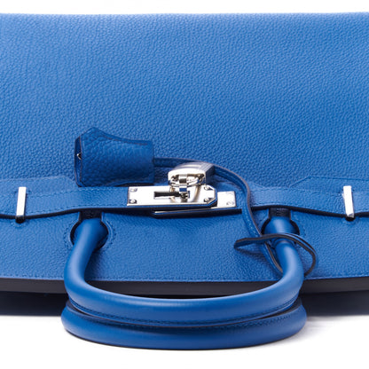 Hermes Togo Birkin 30 Bleu France 8 of 30