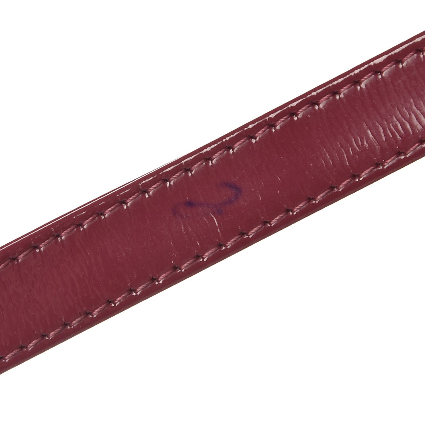Patent Cannage Medium Lady Dior Dark Pink