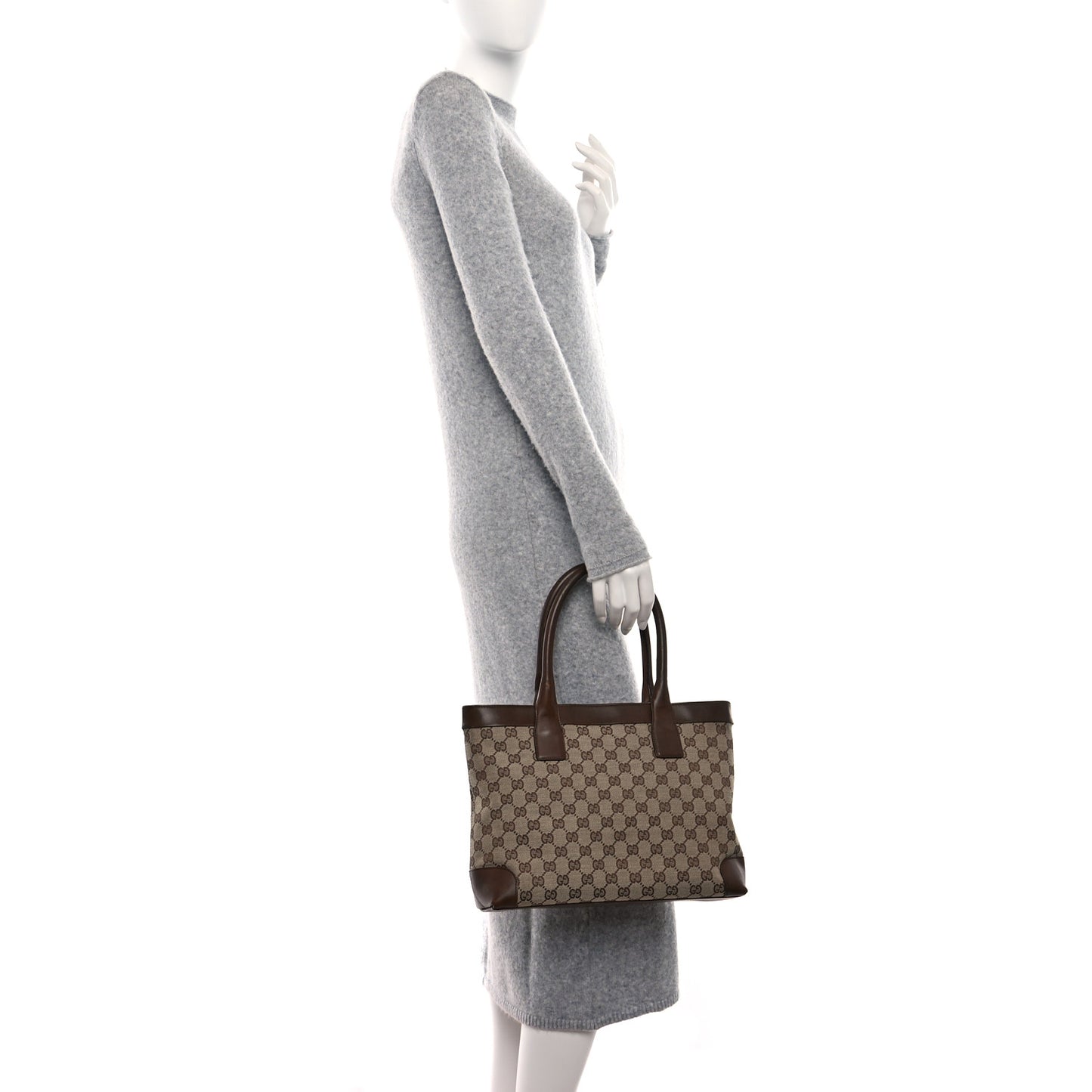 Monogram Tote Brown