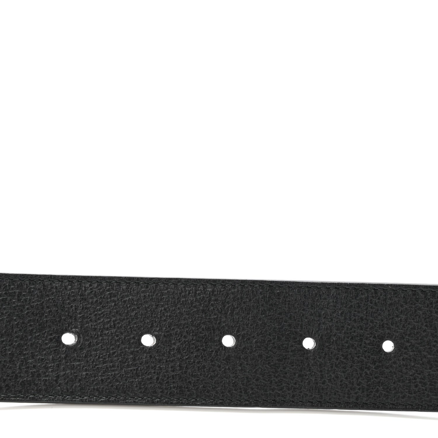 Gucci Textured Calfskin Double G 40mm Belt 85 34 Black 4 of 7