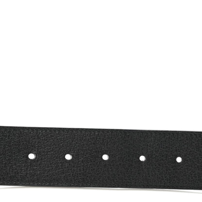 Gucci Textured Calfskin Double G 40mm Belt 85 34 Black 4 of 7
