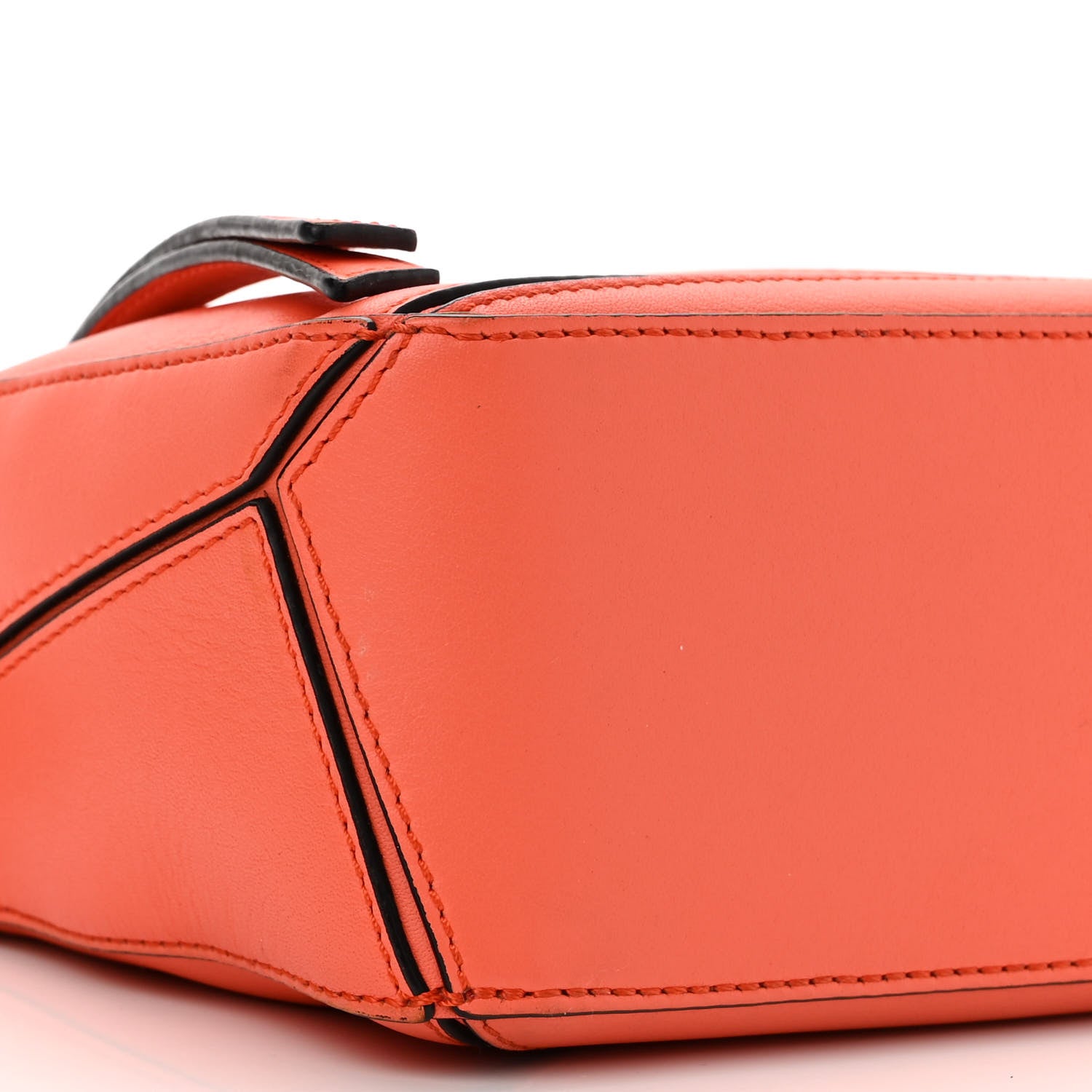 Loewe Calfskin Mini Puzzle Bag Orange 9 of 11