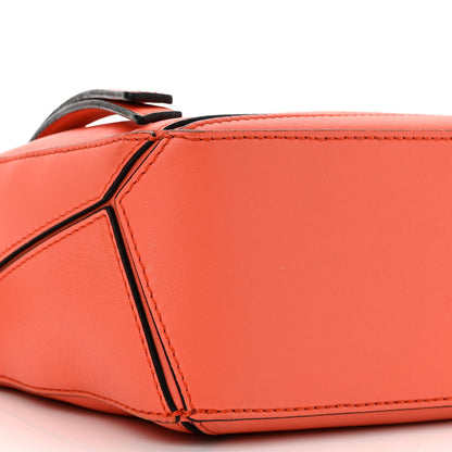 Loewe Calfskin Mini Puzzle Bag Orange 9 of 11