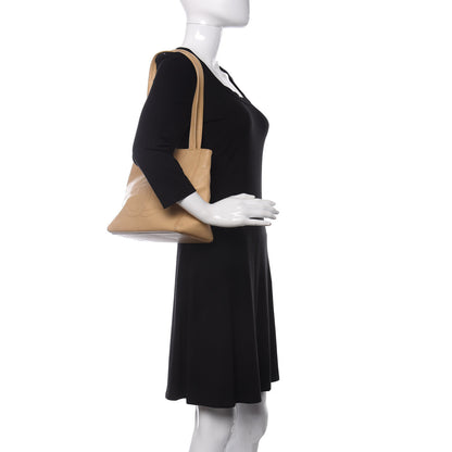 Chanel Caviar CC Shoulder Bag Beige 2 of 10