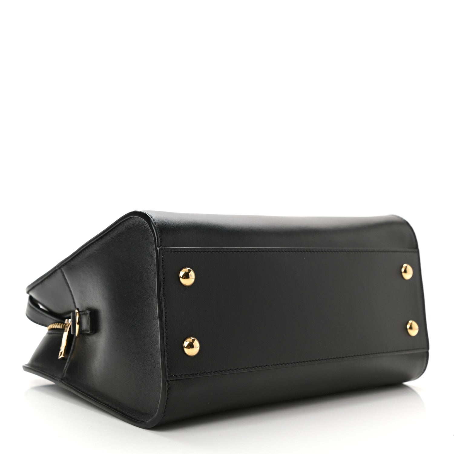 Saint Laurent Calfskin Monogram Baby Cabas Black 4 of 10