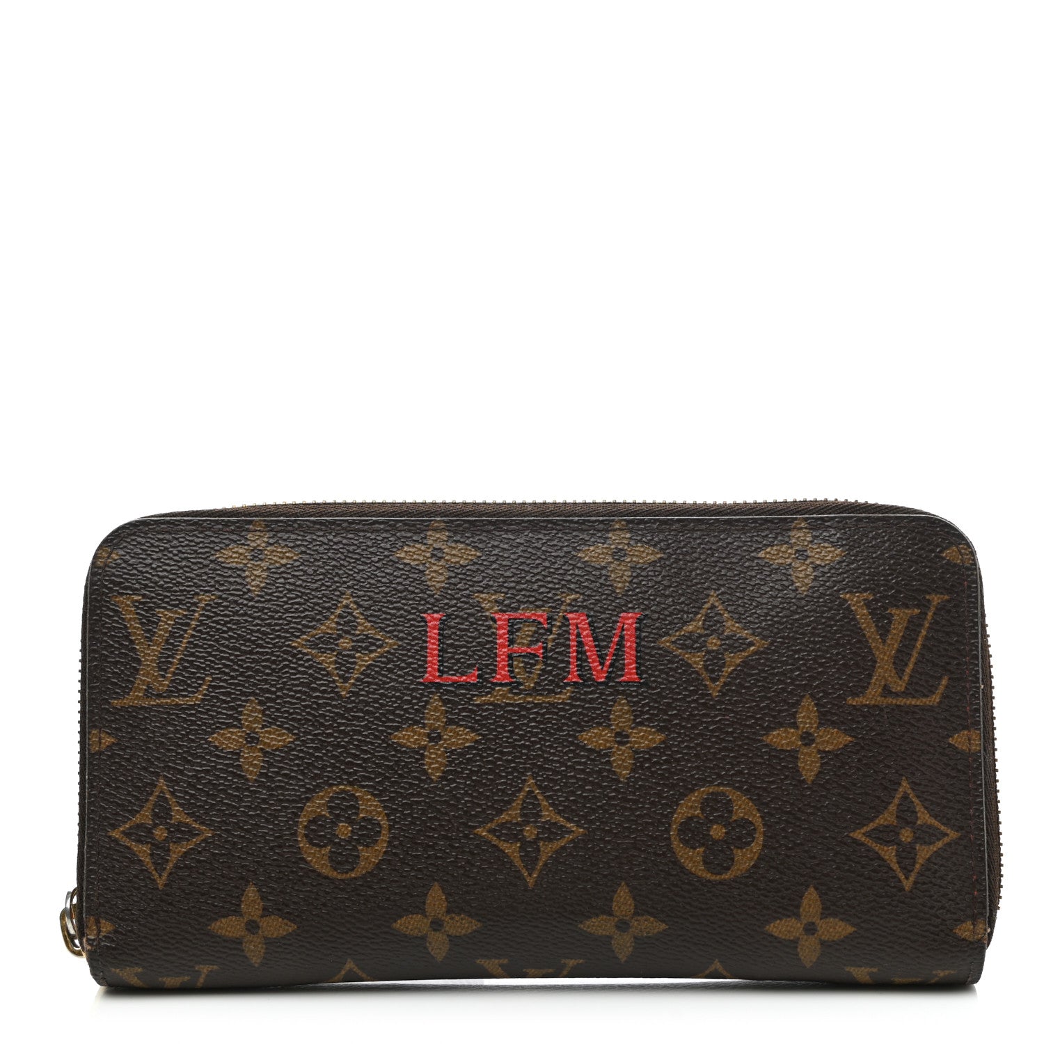 Louis Vuitton Monogram My LV Heritage Zippy Organizer Wallet Rouge Black 1 of 12