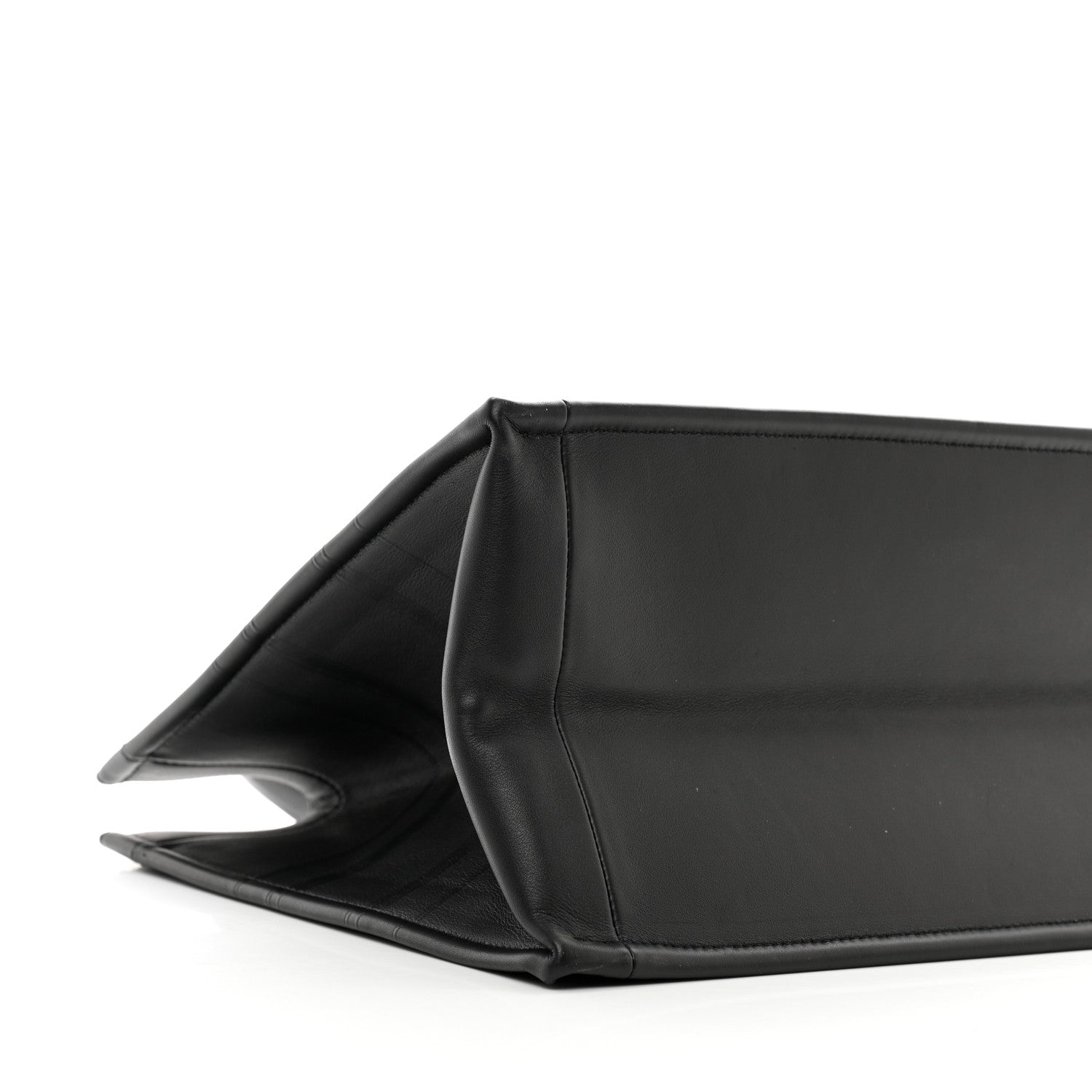 Christian Dior Calfskin Embossed Medium Book Tote Black 9 of 11