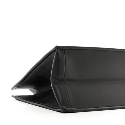 Christian Dior Calfskin Embossed Medium Book Tote Black 9 of 11