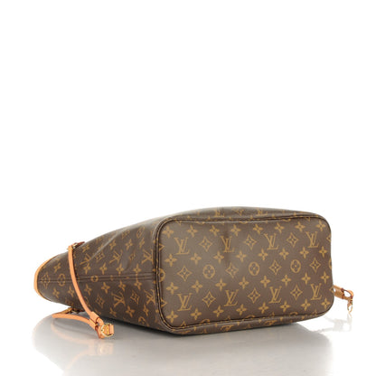 Louis Vuitton Monogram Neverfull MM Rose Ballerine 4 of 8