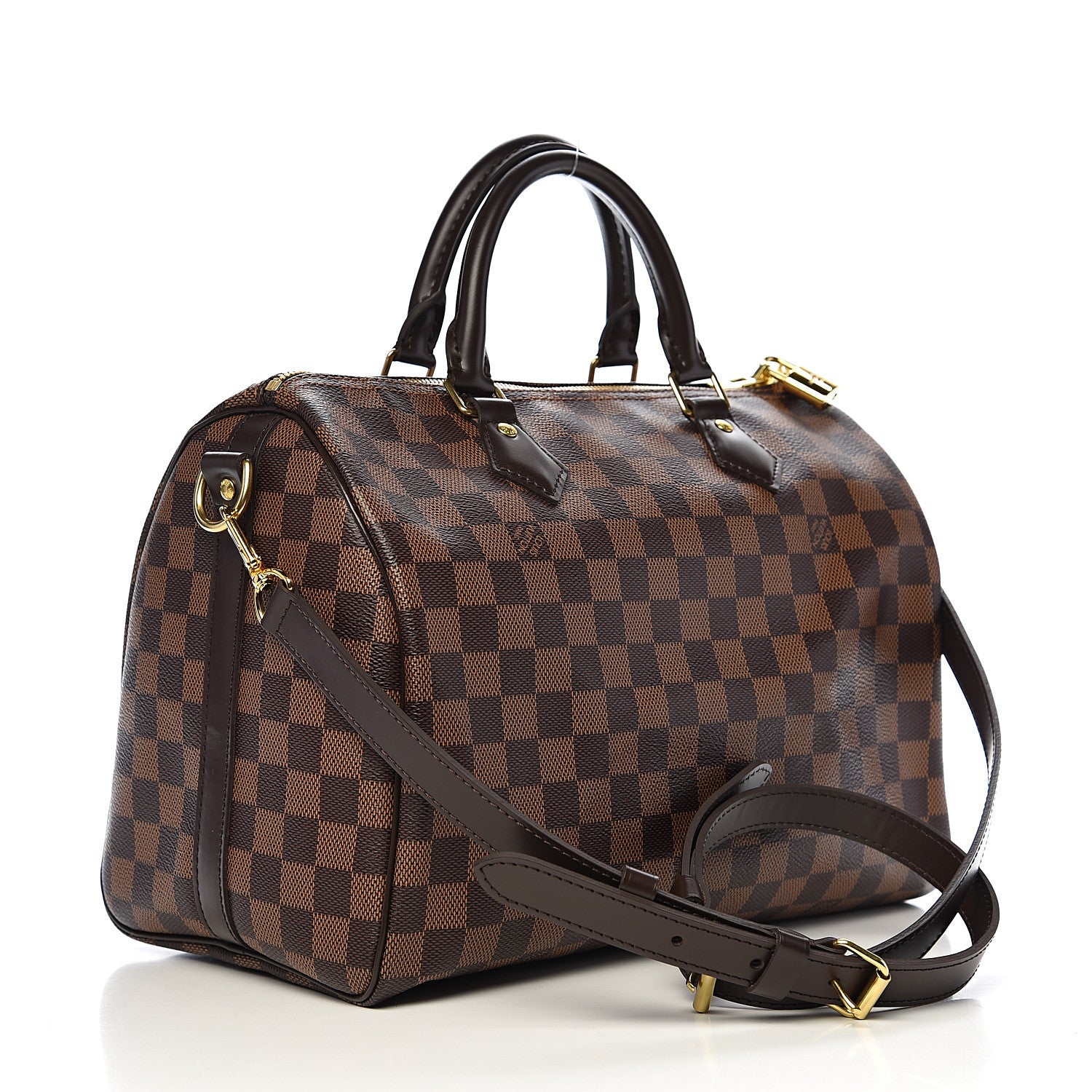 Louis Vuitton Damier Ebene Speedy Bandouliere 30 2 of 9