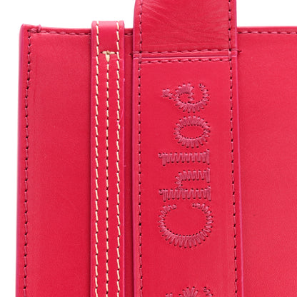 Chloe Calfskin Mini Woody Ribbon Tote Fizzy Pink 11 of 11