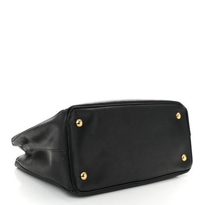 Prada Saffiano Lux Medium Tote Black 4 of 12