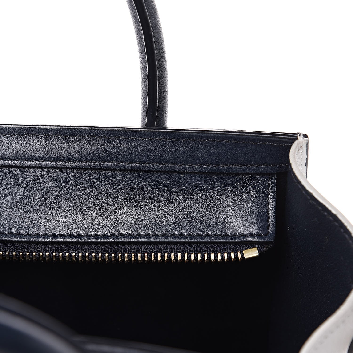 Celine Drummed Calfskin Nano Tri-Color Luggage Firefly 11 of 18