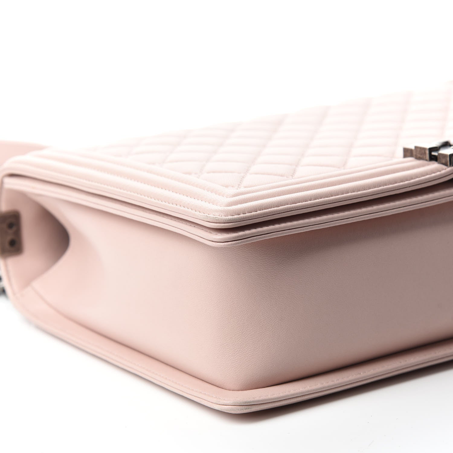 Chanel Lambskin Quilted Large Boy Flap Pink 6 of 13