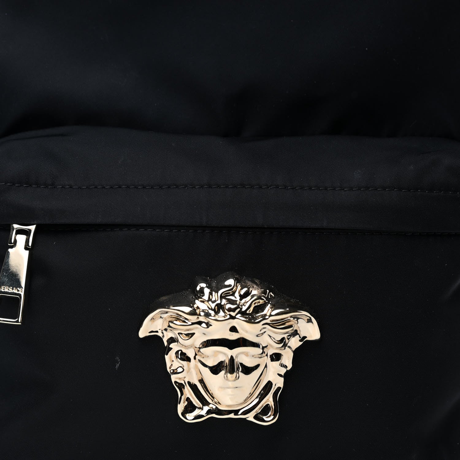 Versace Nylon Palazzo Medusa Backpack Black 7 of 11