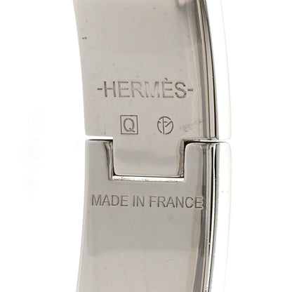 Hermes Enamel Narrow Clic Clac H Bracelet PM Rose Nymph 4 of 5