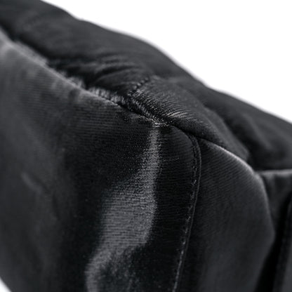 Chanel Coated Canvas Biarritz Cosmetic Case Black 9 of 13