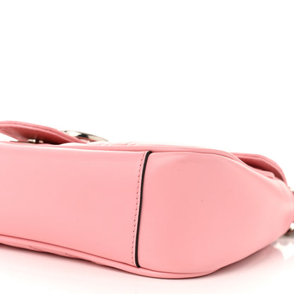 Gucci Calfskin Matelasse Medium GG Marmont Shoulder Bag Wild Rose 10 of 10