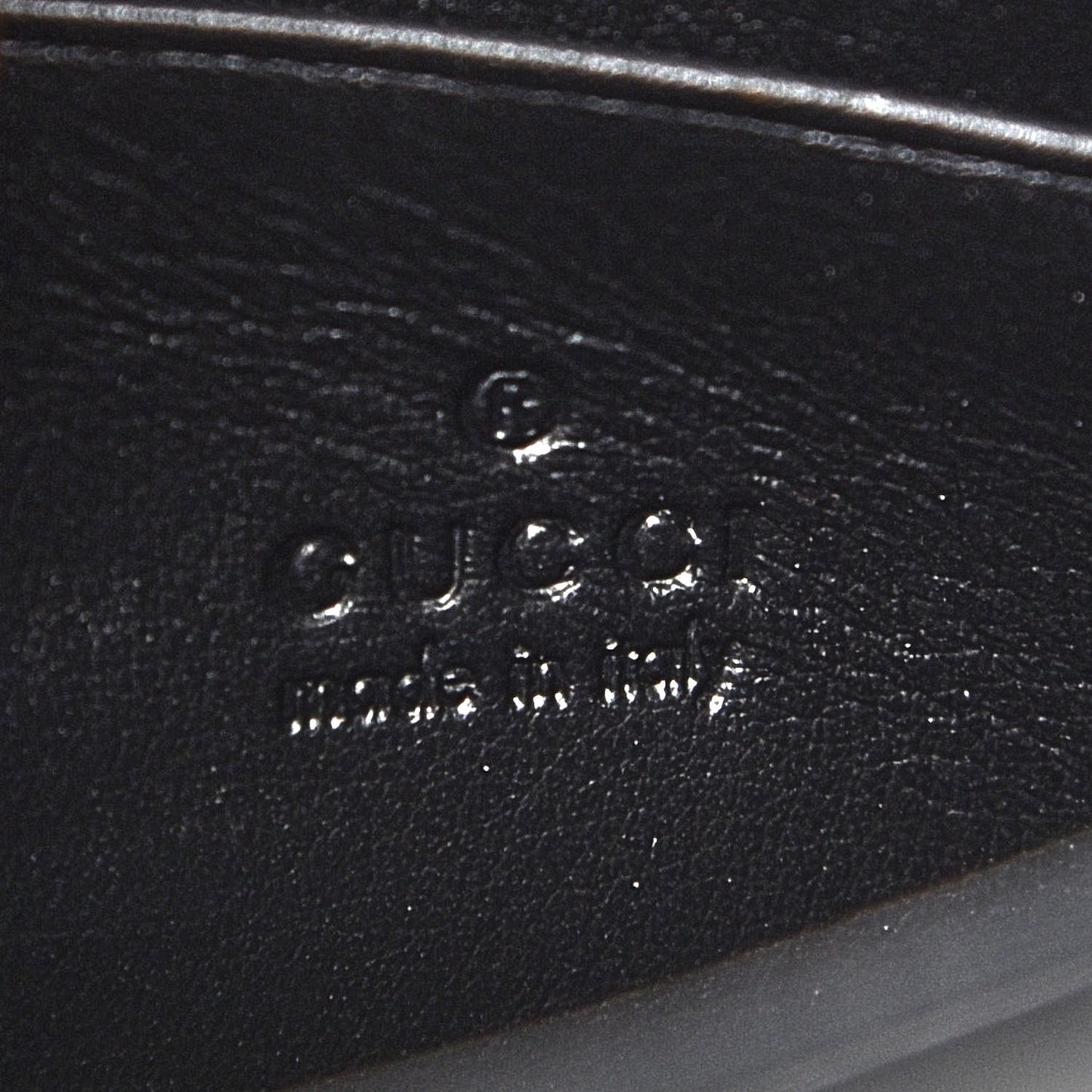Calfskin Icon Wallet Black