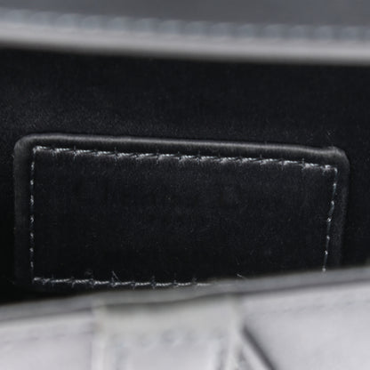 Christian Dior Satin Crystal Mini Saddle Bag Blue Gray 5 of 8