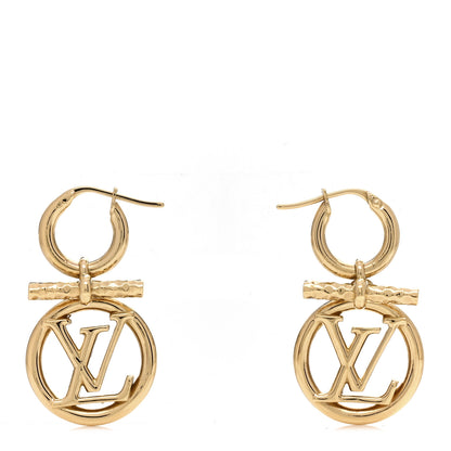 Louis Vuitton Baby Louise Earrings Gold 1 of 4