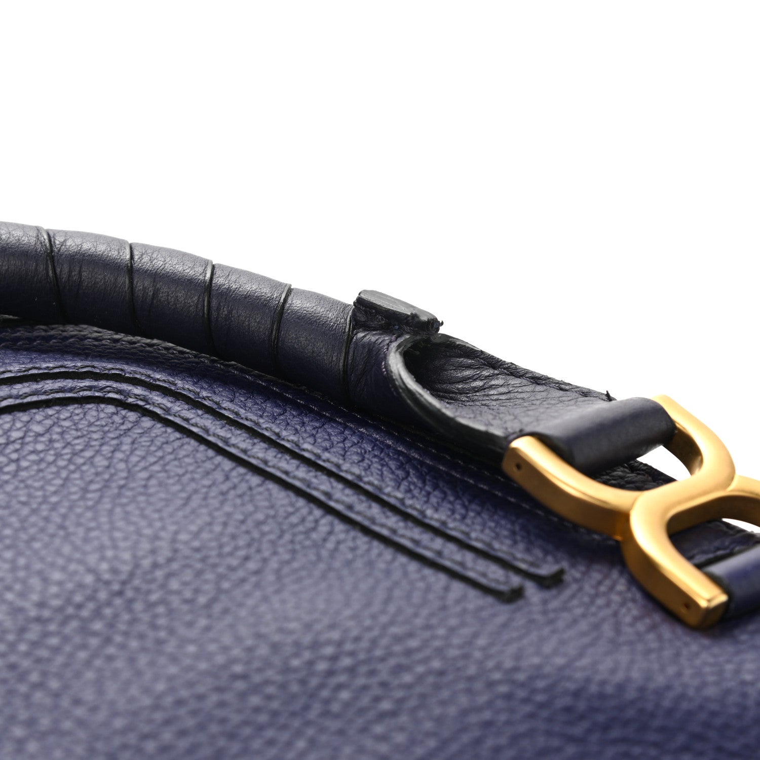 Chloe Calfskin Medium Marcie Satchel Storm Blue 11 of 13