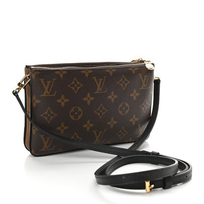 Louis Vuitton Reverse Monogram Giant Double Zip Pochette 3 of 9