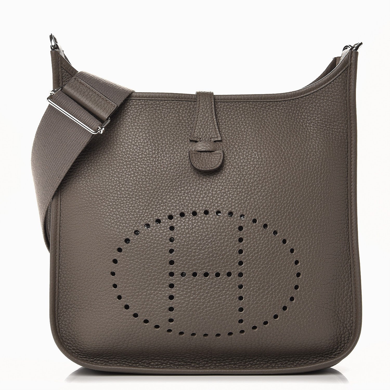 Hermes Taurillon Clemence Evelyne III PM Etain 1 of 9