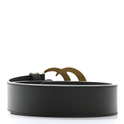 Gucci Calfskin Double G 40mm Belt 75 30 Black 2 of 6