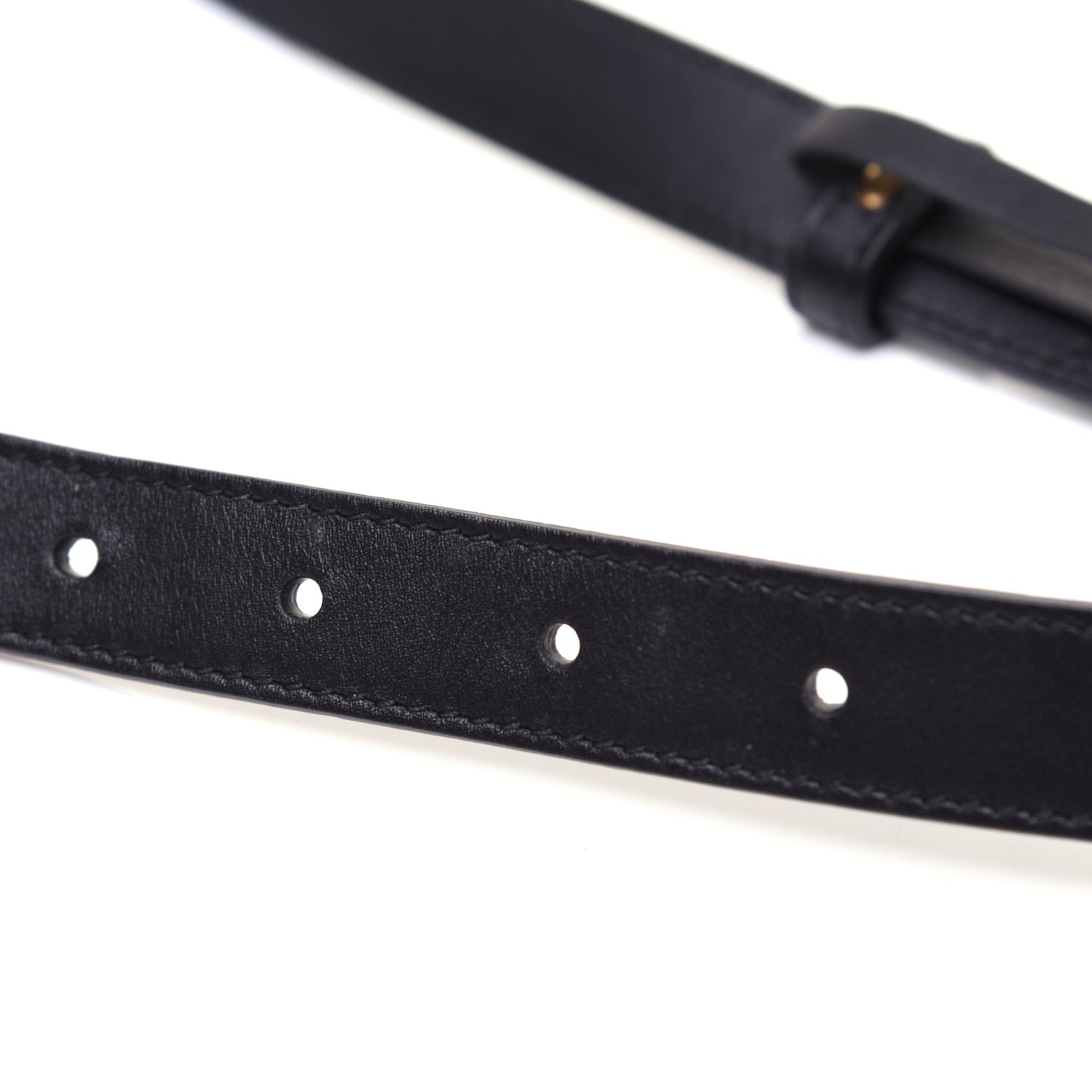 Calfskin Double G 20mm Belt 75 30 Black