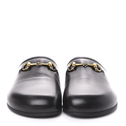 Gucci Malaga Kid Womens Horsebit River Slippers 36 Black 2 of 9