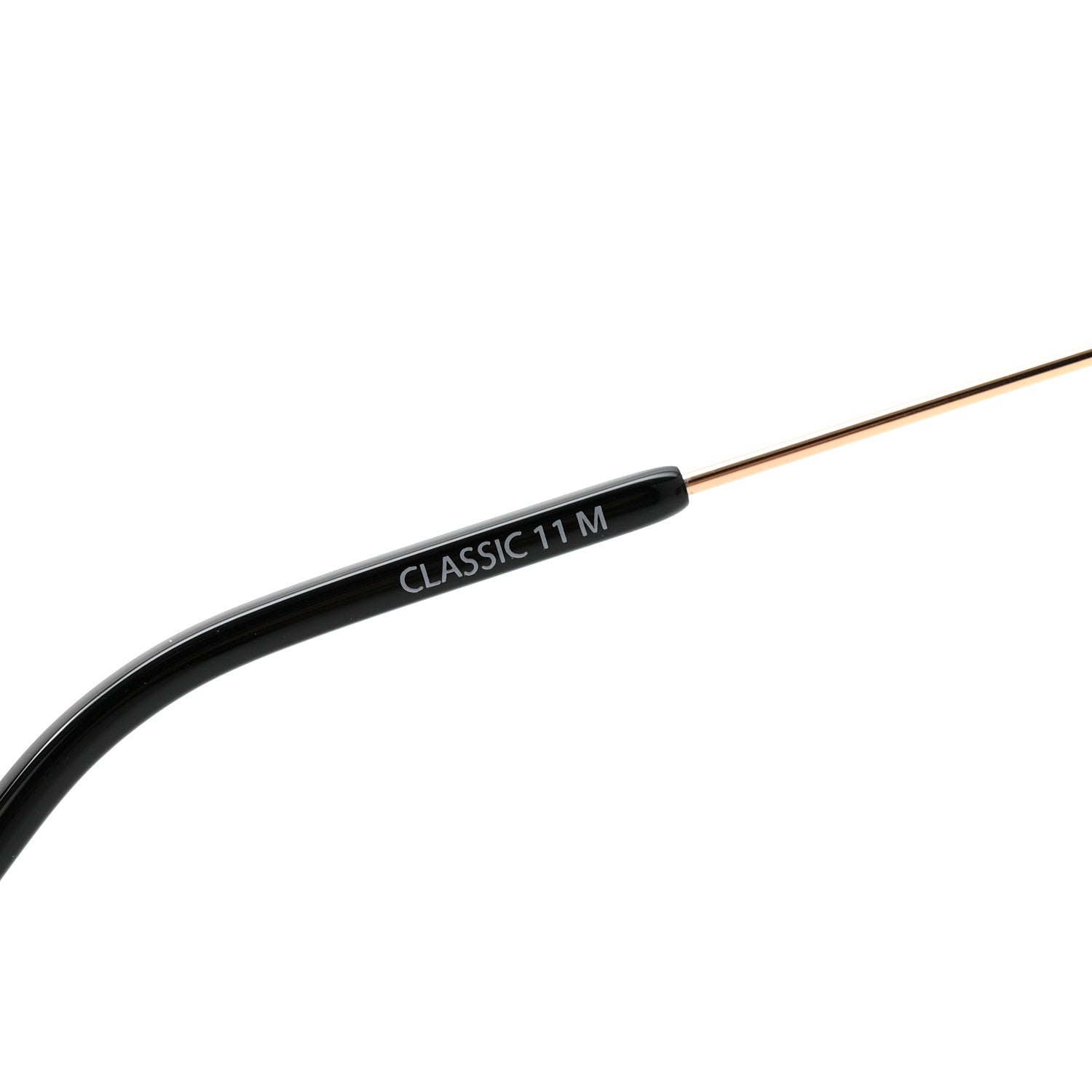 Saint Laurent Aviator Classic 11M Sunglasses Gold 7 of 9