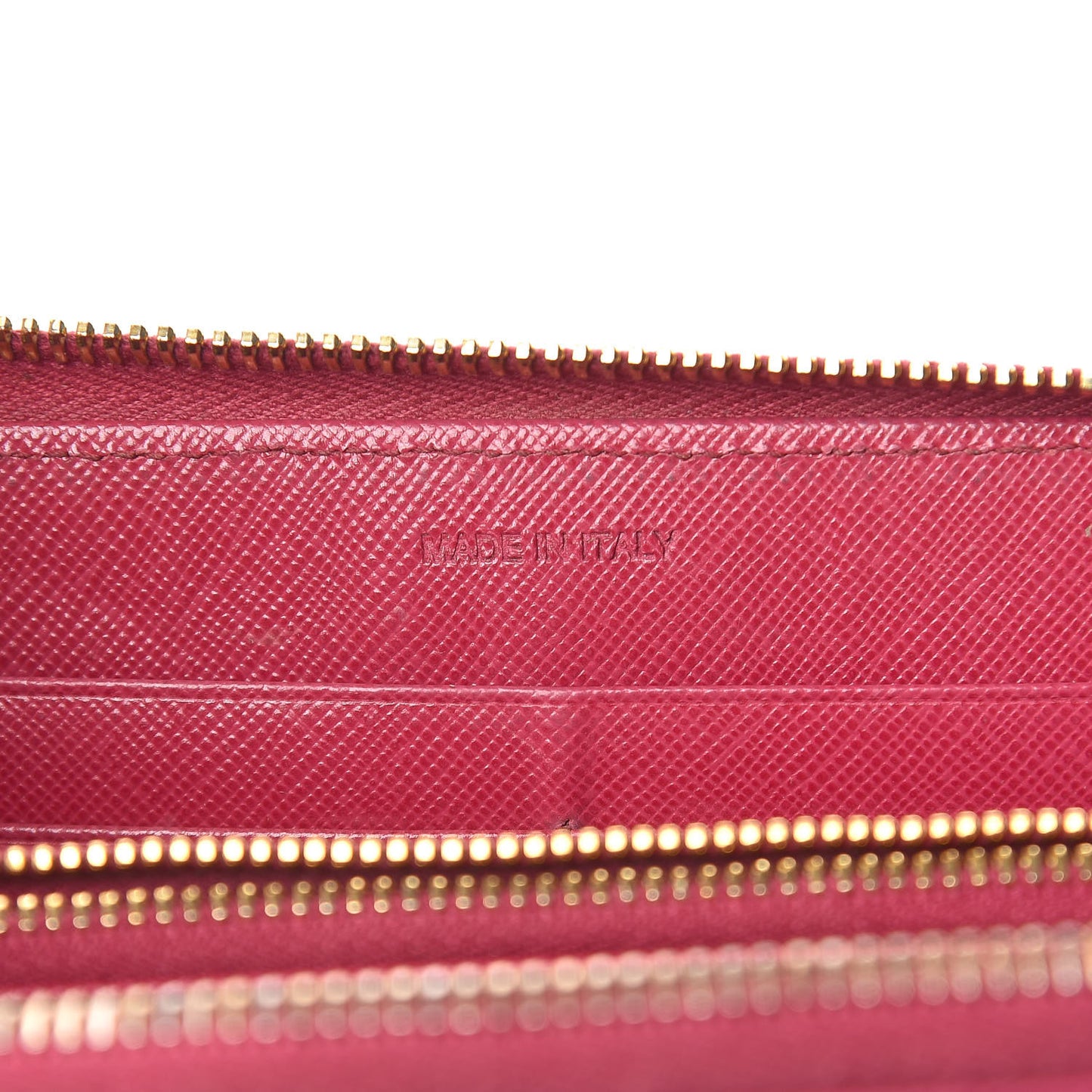 Saffiano Zip Around Wallet Peonia