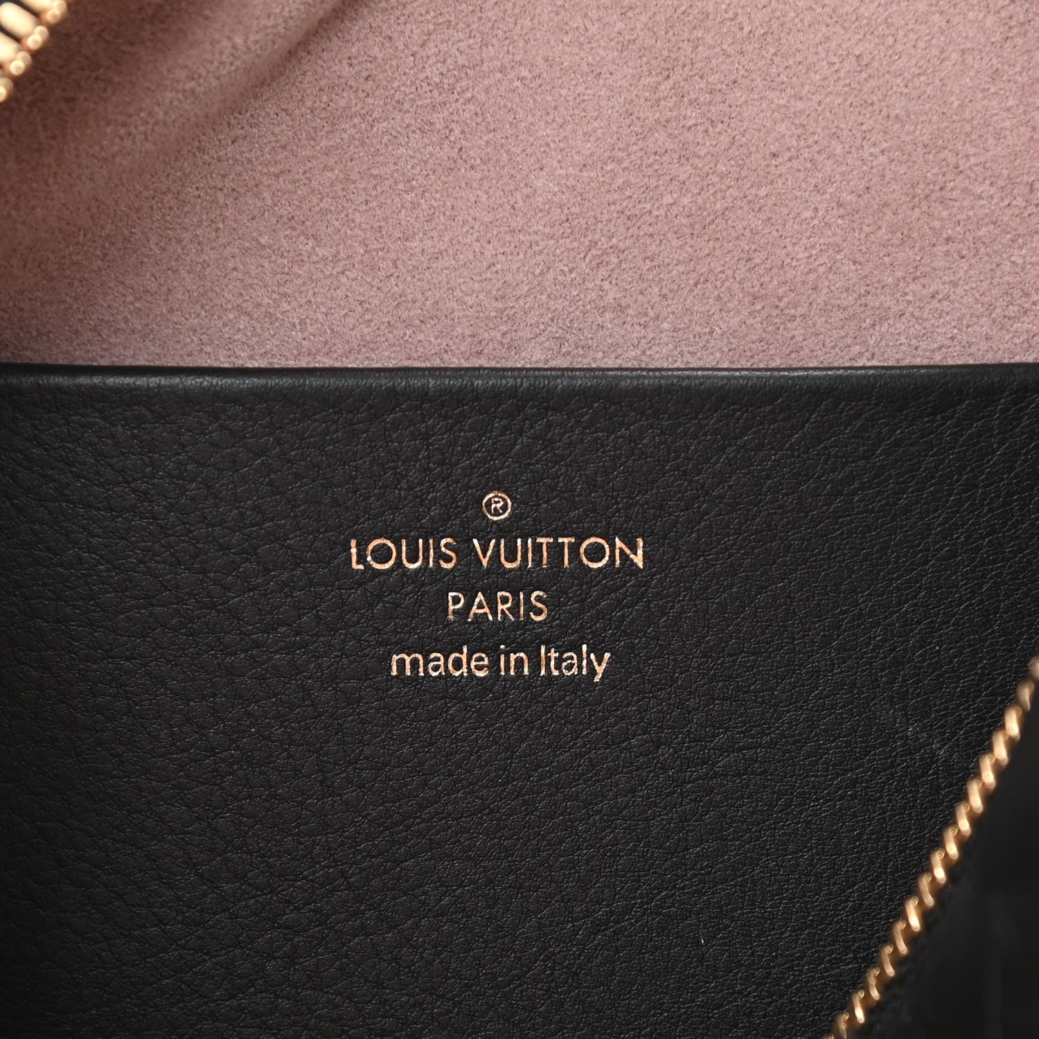 Louis Vuitton Lambskin Embossed Monogram Speedy 22 Bandouliere Black 6 of 10