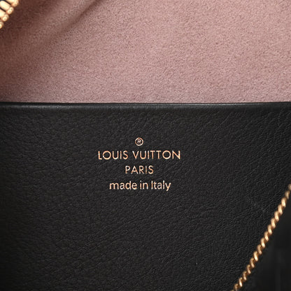 Louis Vuitton Lambskin Embossed Monogram Speedy 22 Bandouliere Black 6 of 10