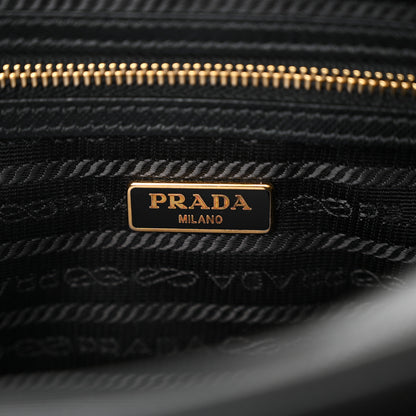 Prada Saffiano Lux Camera Case Crossbody Bag Black 7 of 12