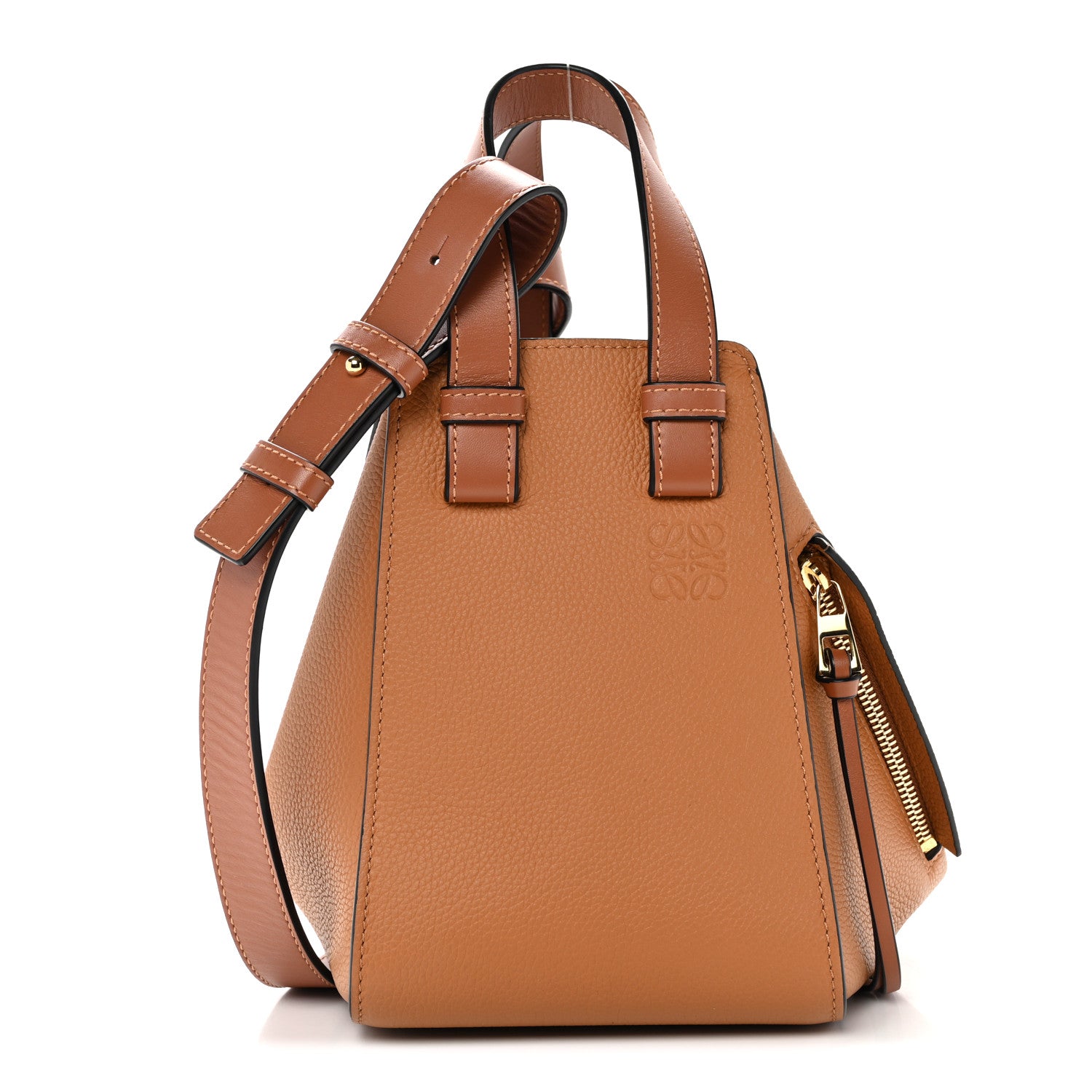 Loewe Grained Calfskin Mini Hammock Shoulder Bag Light Caramel 1 of 10