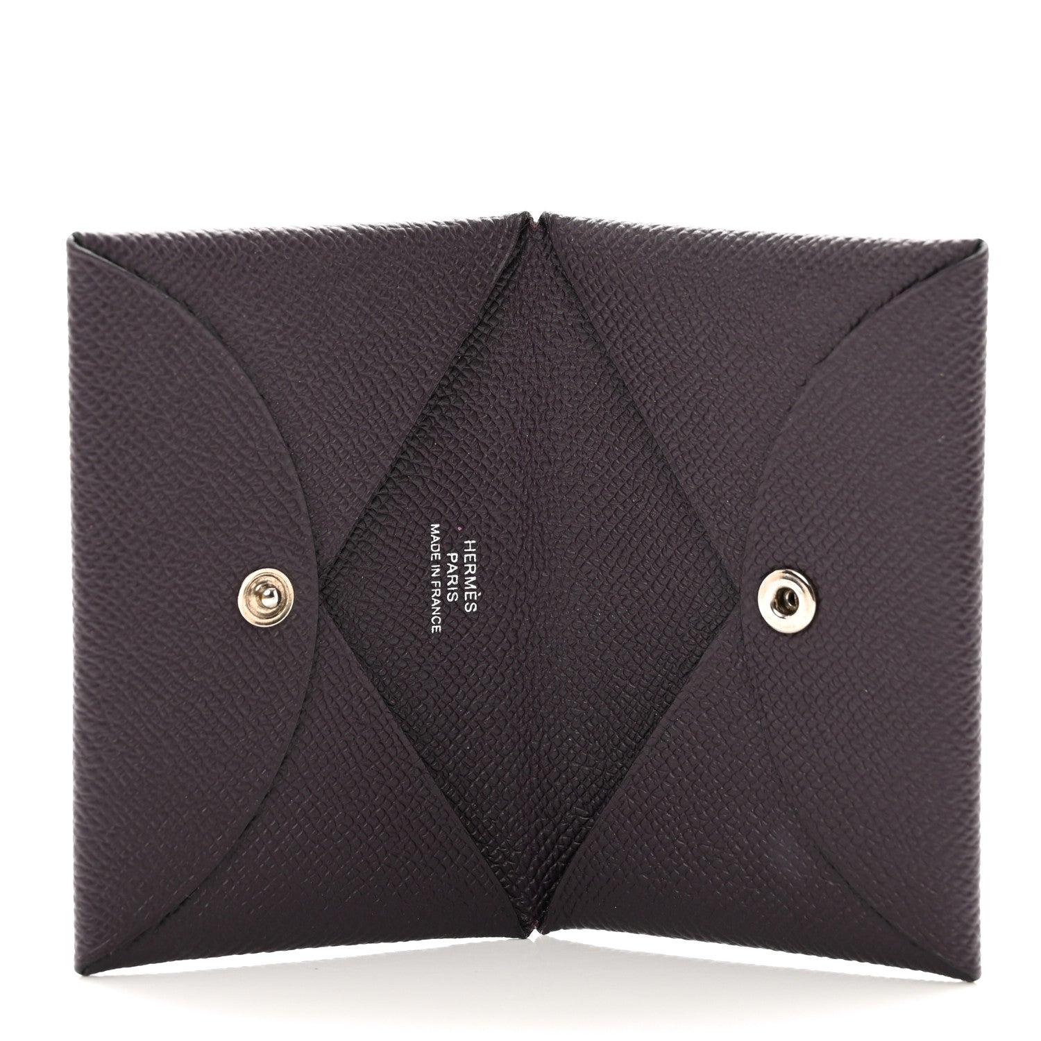 Hermes Epsom Calvi Card Case Rouge Sellier 5 of 6