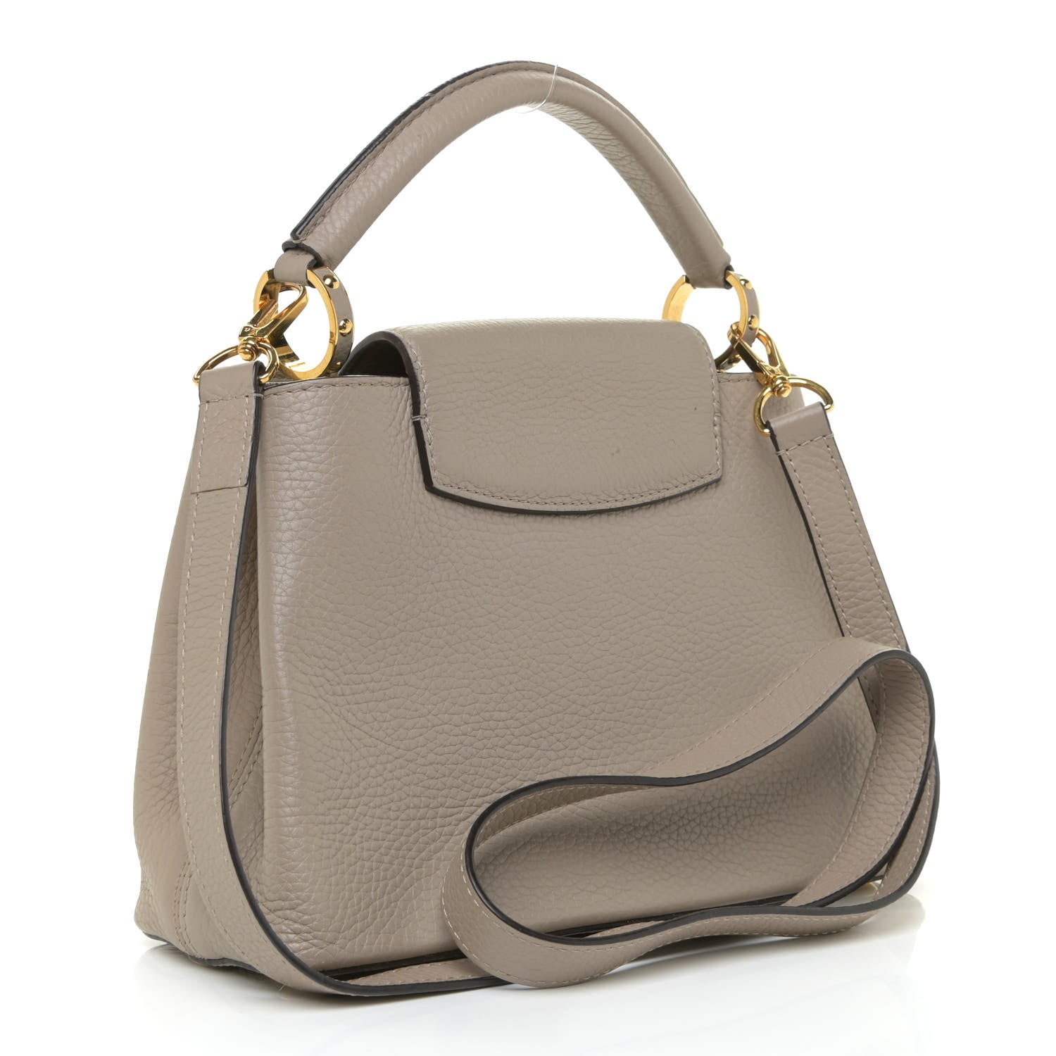 Louis Vuitton Taurillon Capucines BB Galet 3 of 21