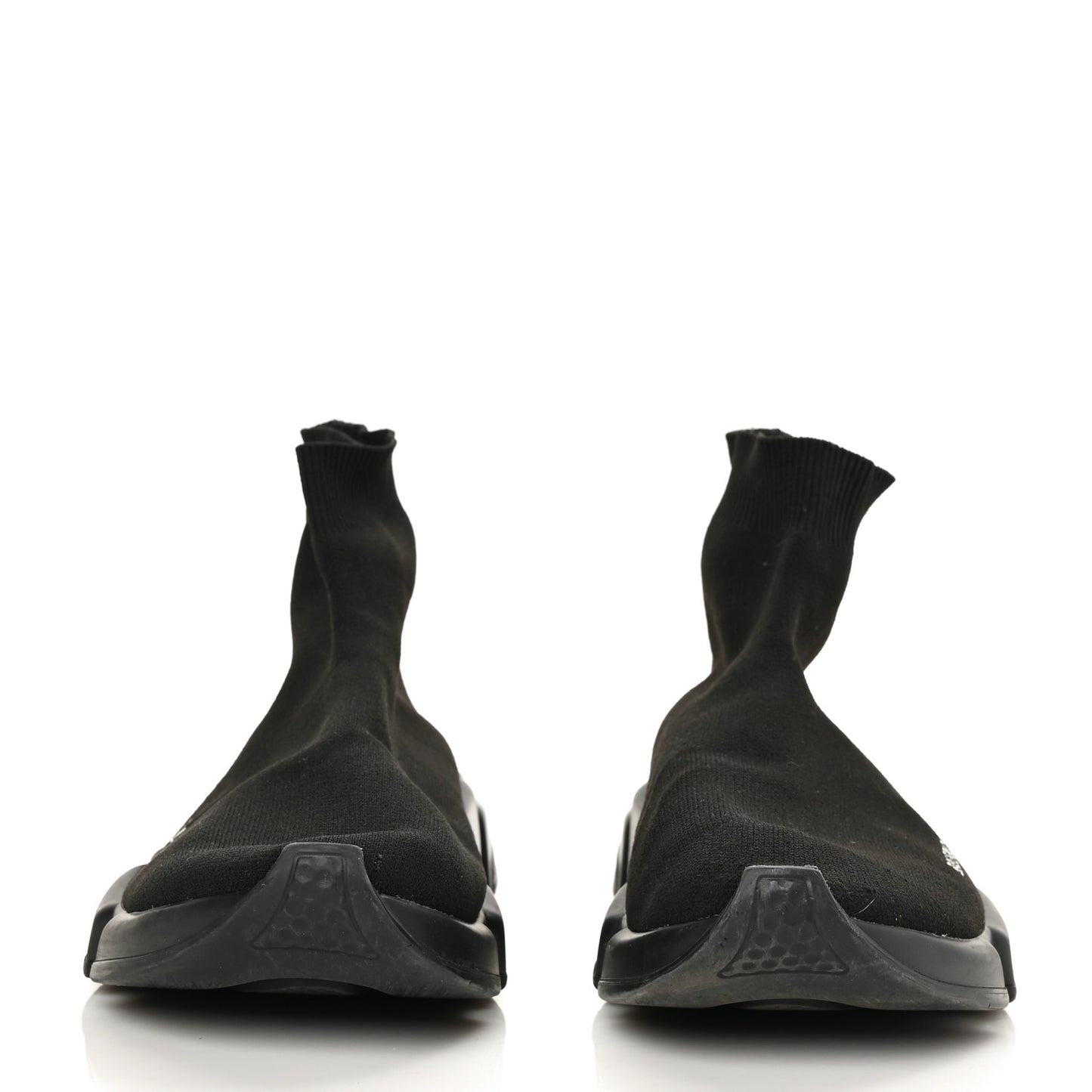 Neoprene Knit Mens Speed Sneakers 42 Black