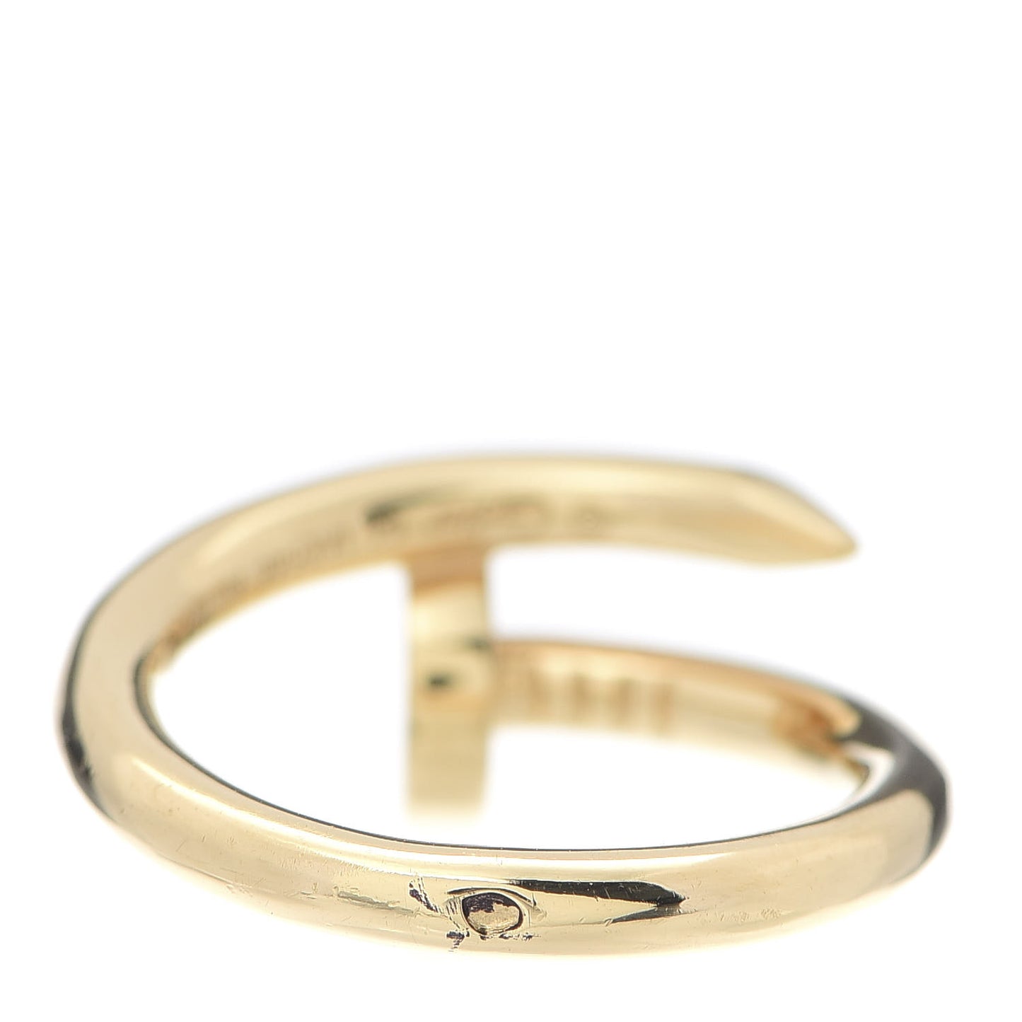 18K Yellow Gold Juste Un Clou Ring 54 7