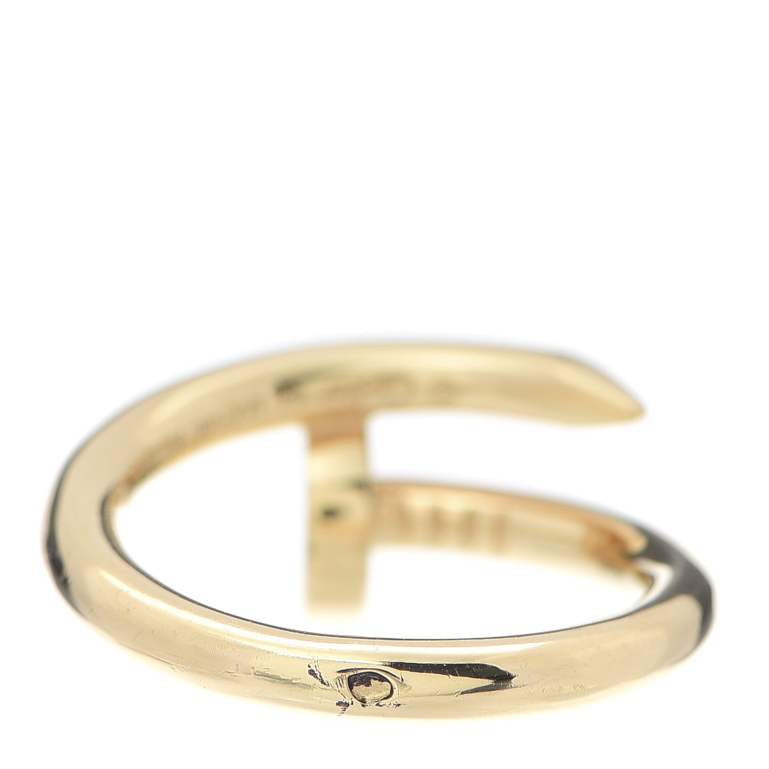 Cartier 18K Yellow Gold Juste Un Clou Ring 54 7 3 of 7