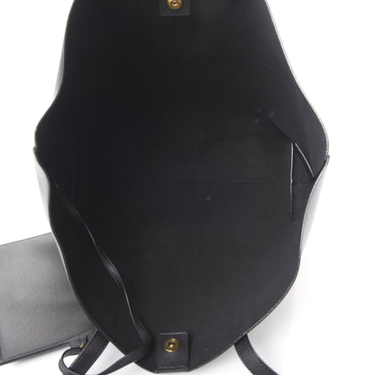 Saint Laurent Calfskin Large Shopping Tote Black 5 of 17