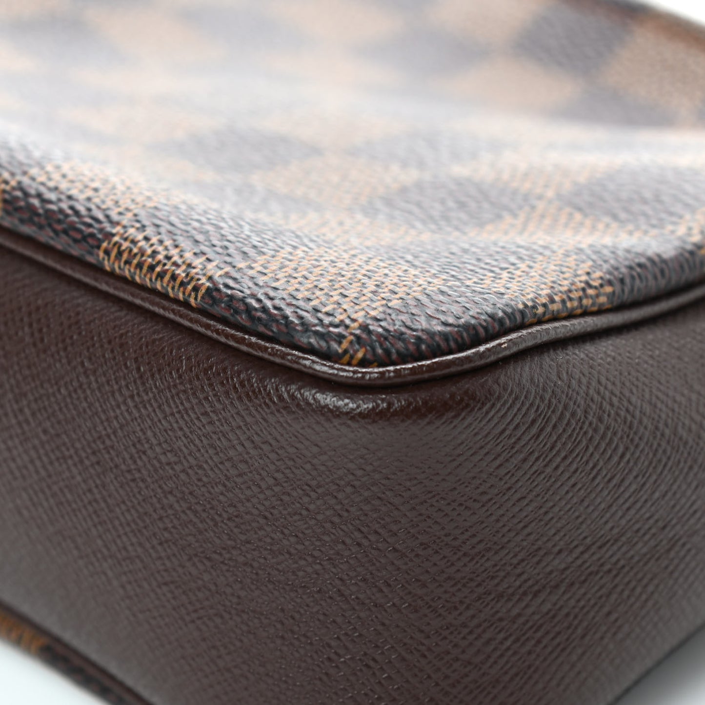 Damier Ebene Trousse Make Up Bag Pochette
