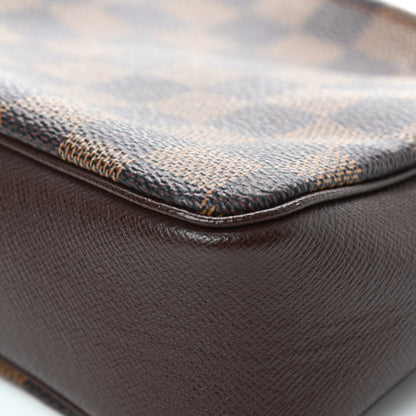 Louis Vuitton Damier Ebene Trousse Make Up Bag Pochette 9 of 12